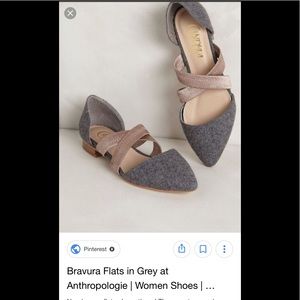 Anthropologie Bravura flats
